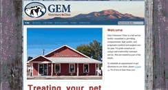Desktop Screenshot of gemvet.com
