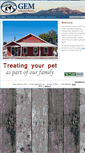 Mobile Screenshot of gemvet.com